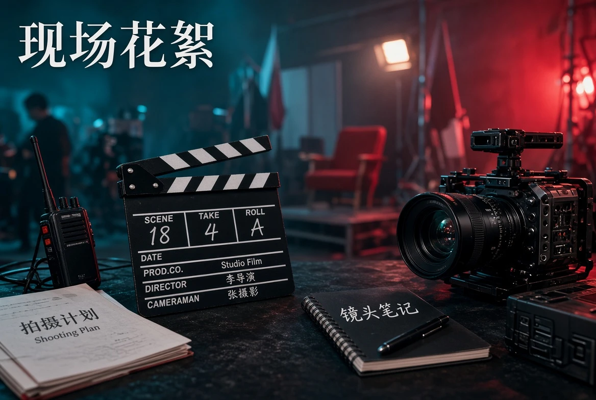 现场拍摄与声音制作观察